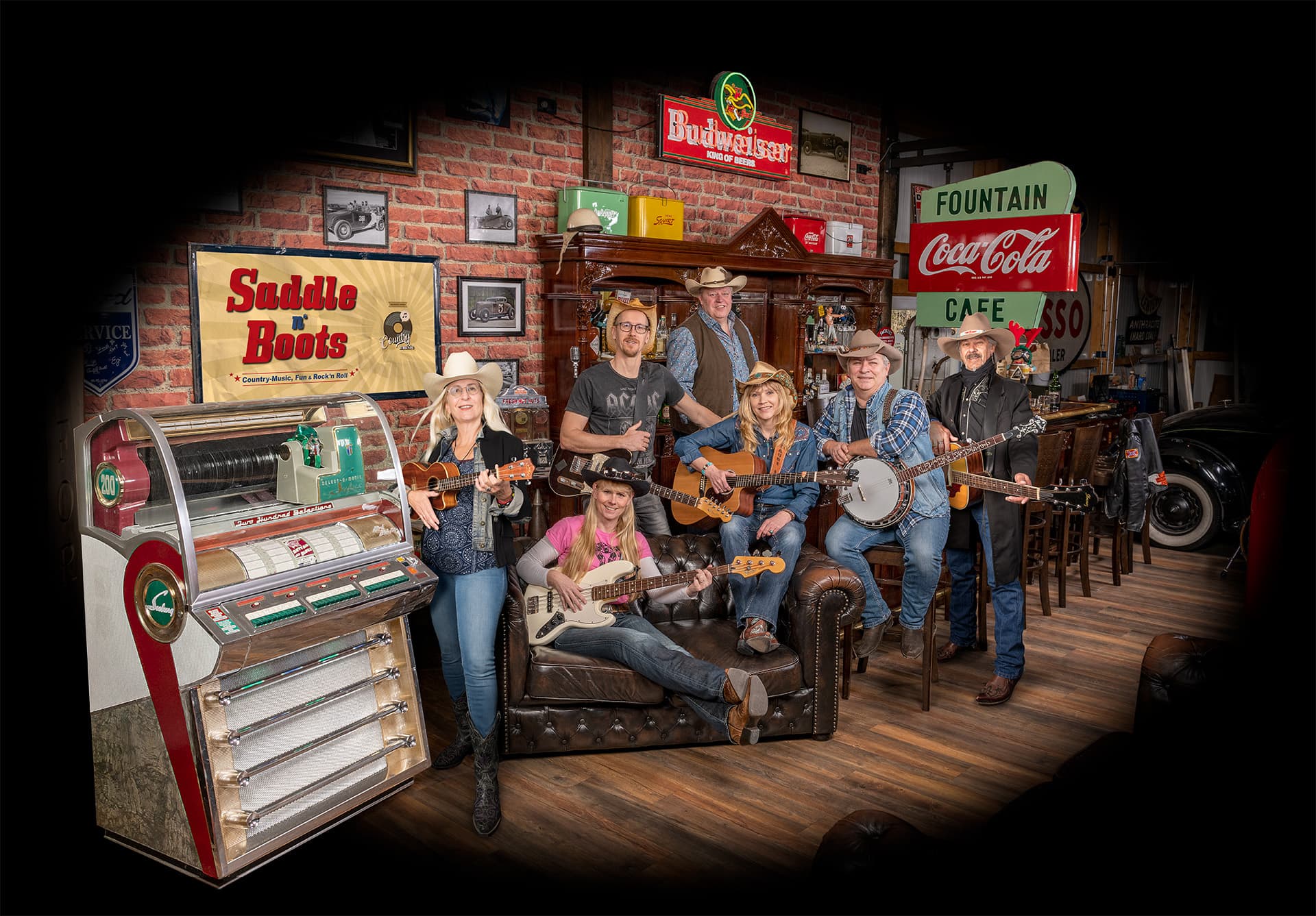 Saddle and Boots - Country Band